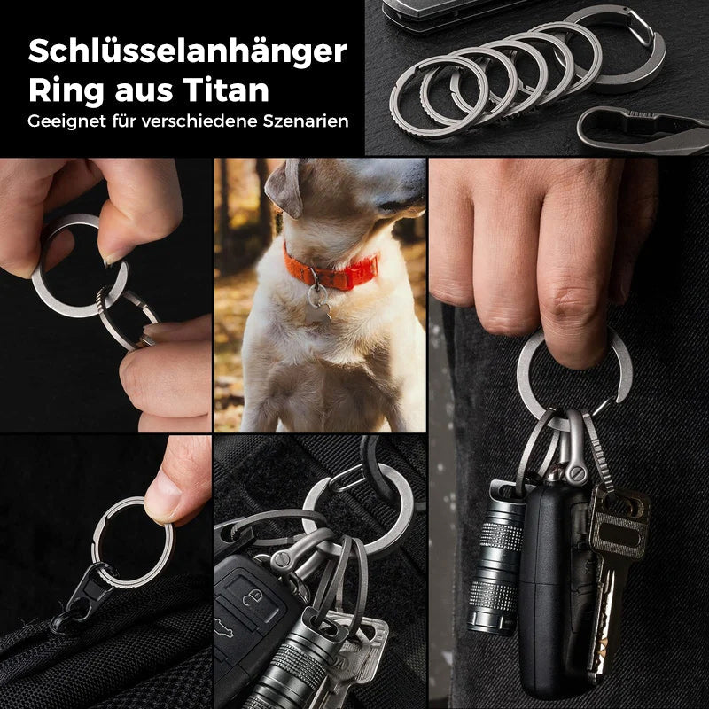 Gluschwein - Karabiner Schlüsselanhänger Clip