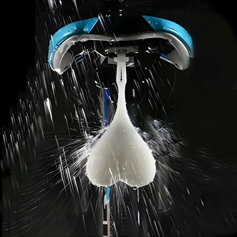 HonaLight - Luz trasera LED para bicicleta en forma de corazón: para una mejor visibilidad en el tráfico