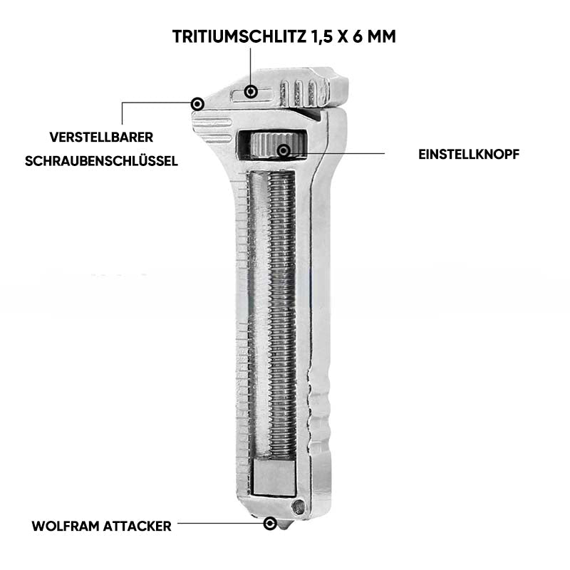 Gluschwein - Kompaktes Multifunktionswerkzeug aus Titan