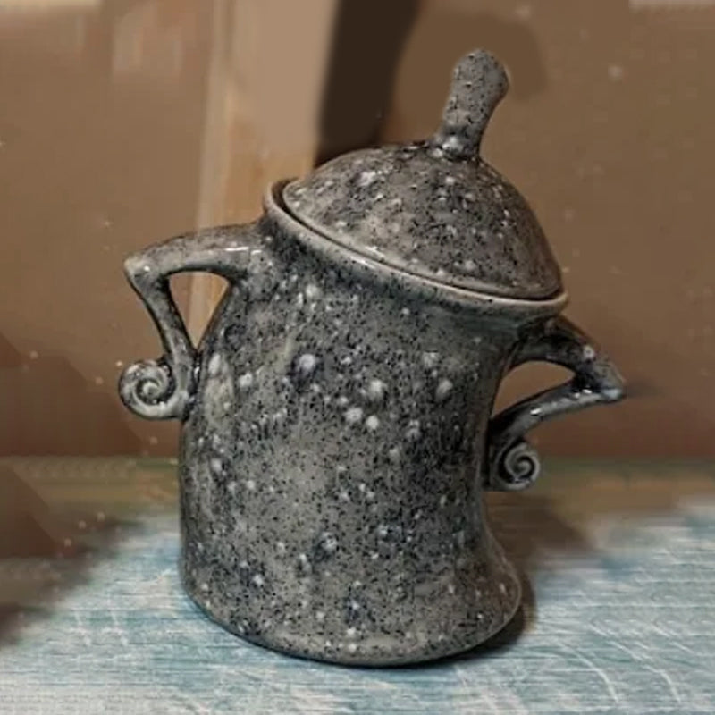 Gluschwein - Tasse mit Haltung grau