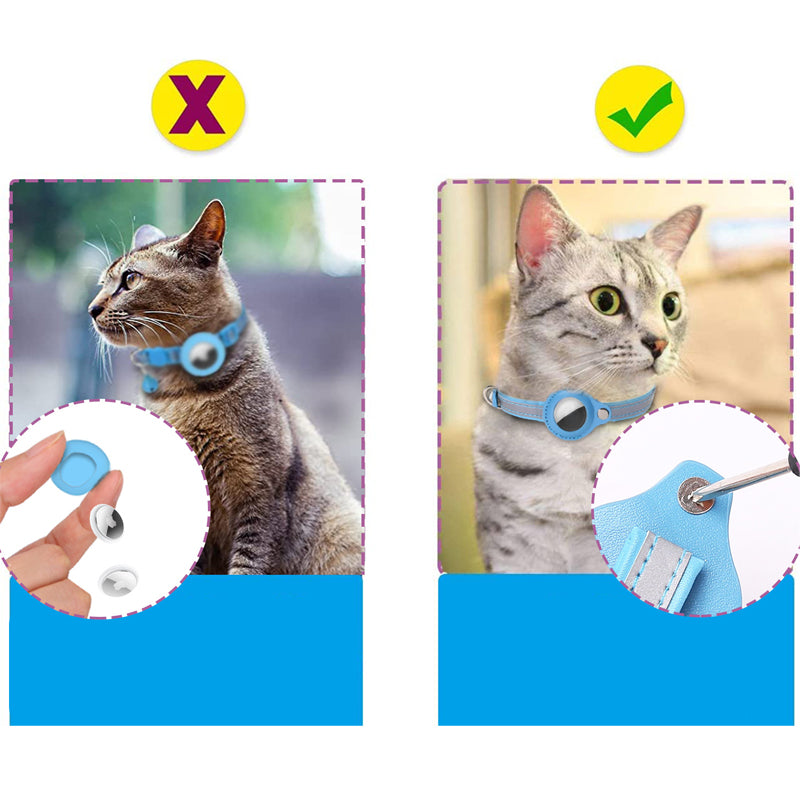 Gluschwein - AirTag Halsband für Katze
