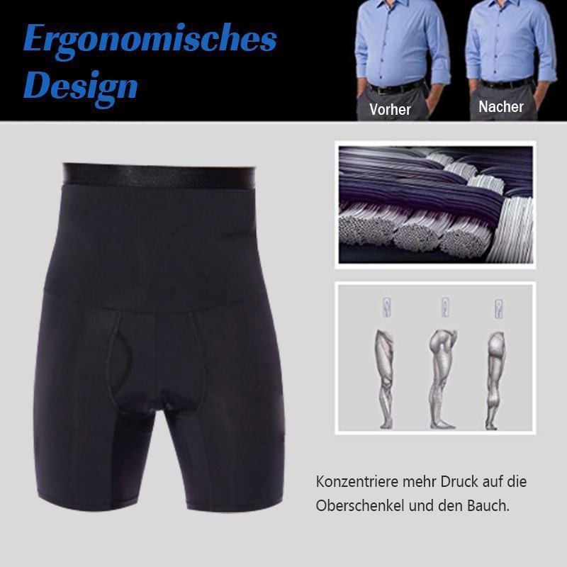 Gluschwein - Nahtlose hohe Taille Shapewear für Männer
