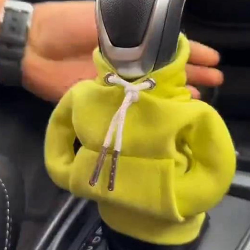 Gluschwein - Hoodie Auto-Schalthebelabdeckung Gelb