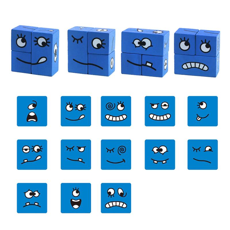 Gluschwein - Puzzle-Bauwürfel