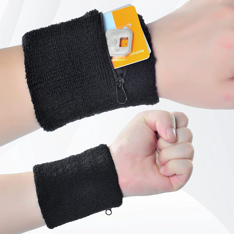 Gluschwein - Atmungsaktive Handgelenktasche mit Reißverschluss