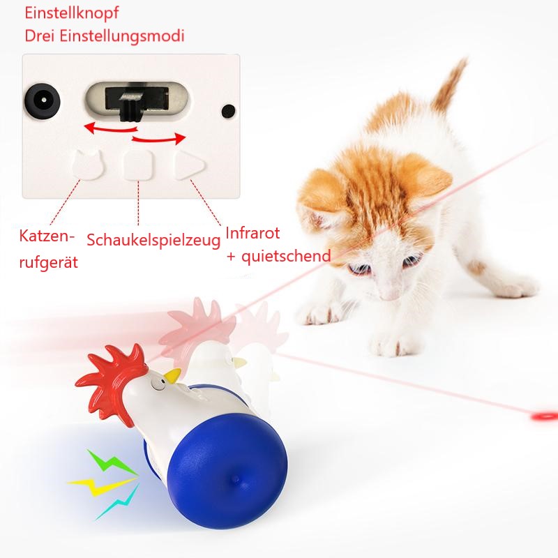 Gluschwein - Küken Laser Katzenspielzeug