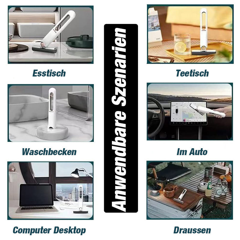 Gluschwein - Handwaschbarer Desktop-Reinigungs-Mini-Mopp