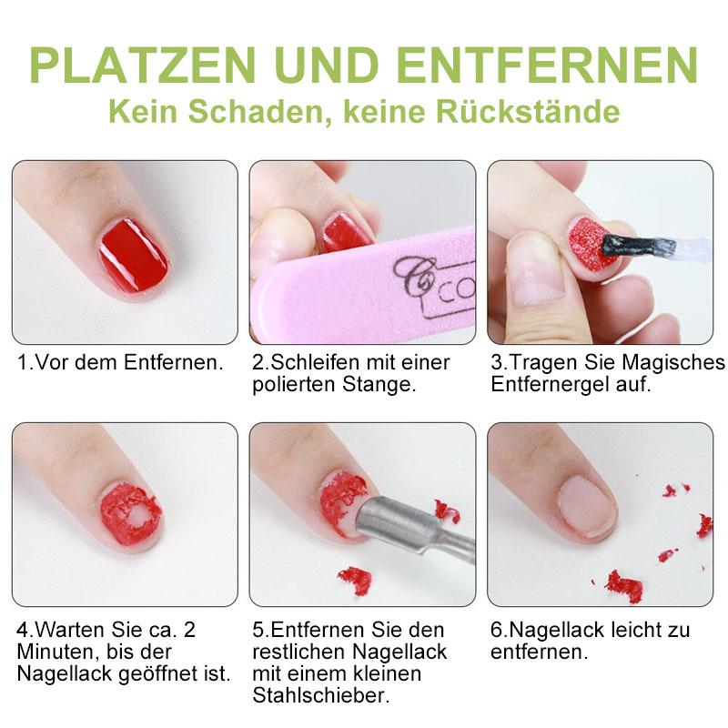 Gluschwein - Professioneller Einweich-Nagellackentferner