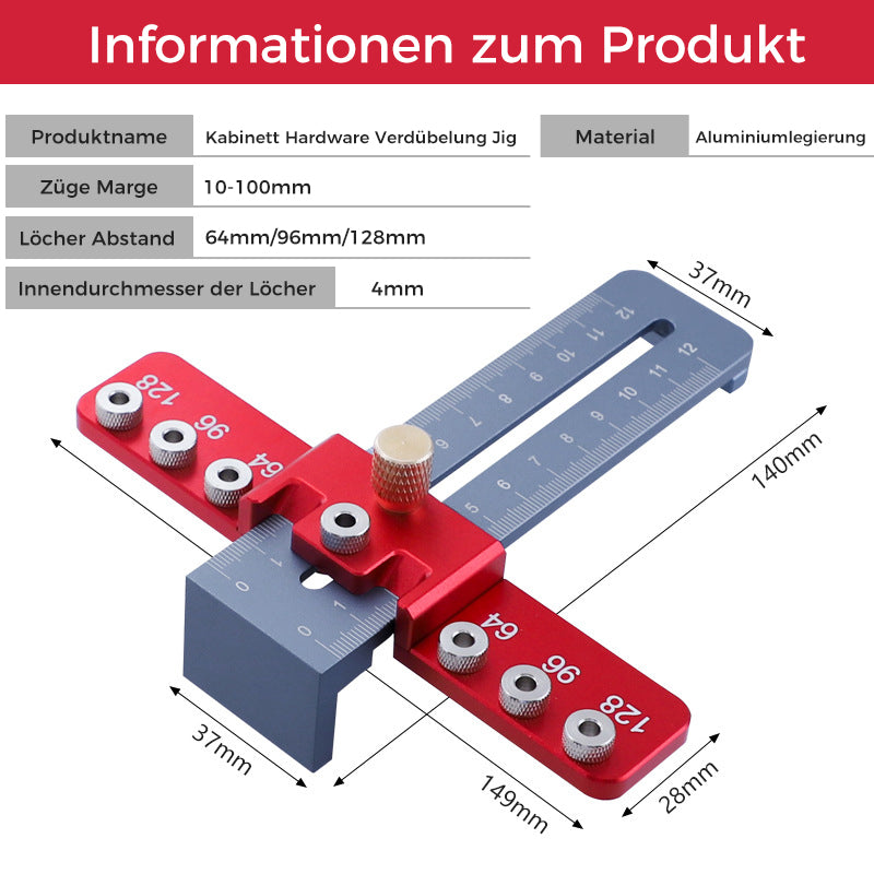 Gluschwein - Locher für Schubladengriffe