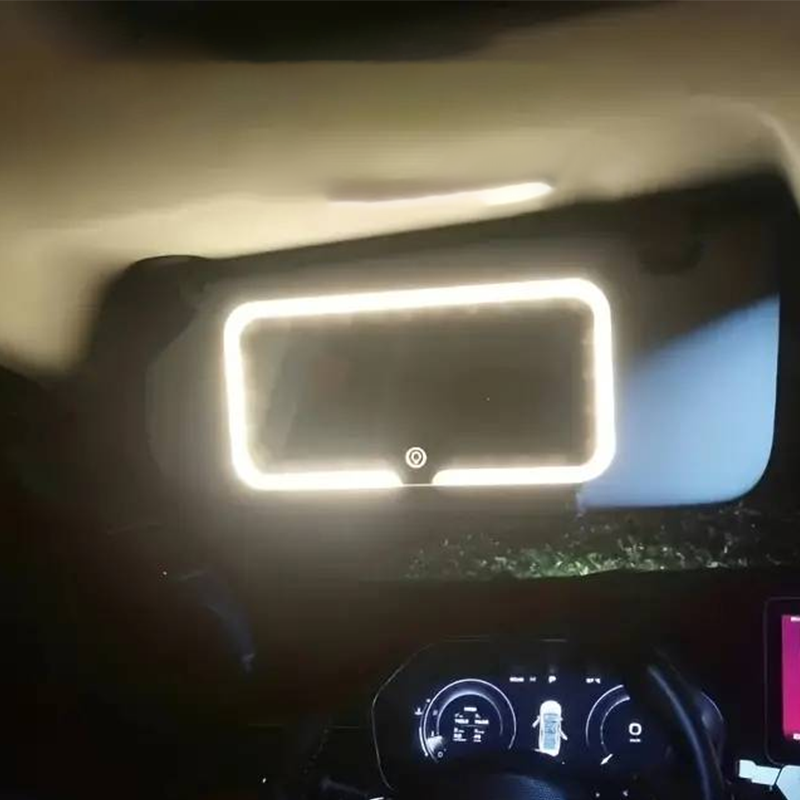 Gluschwein - Auto LED Sonnenblende Vanity Mirror