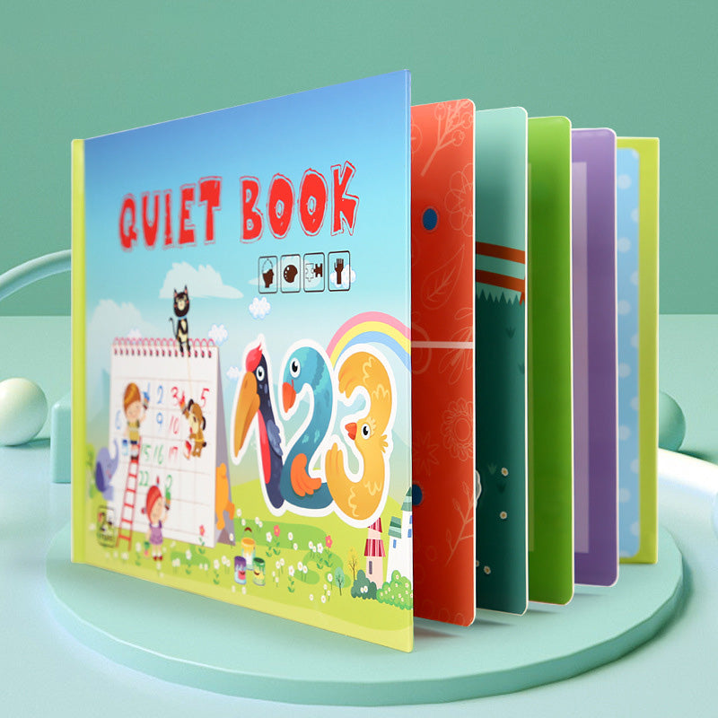 Gluschwein - Beschäftigtes Buch für Kinder zur Entwicklung von Lernfähigkeiten Nummer