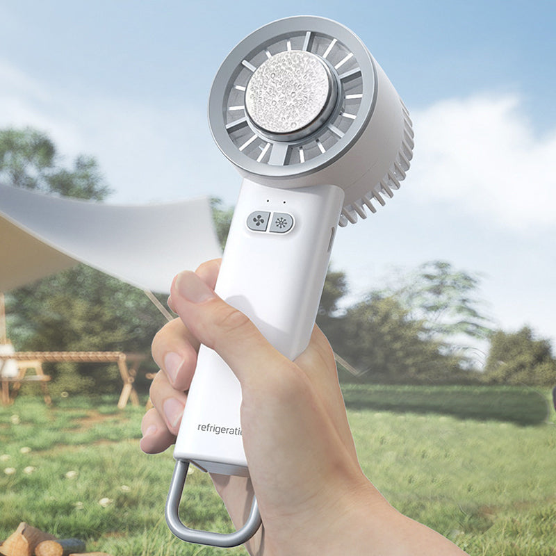 Gluschwein - 2024 Sommer Gadget Handheld Mini Tragbarer Eiskaltventilator