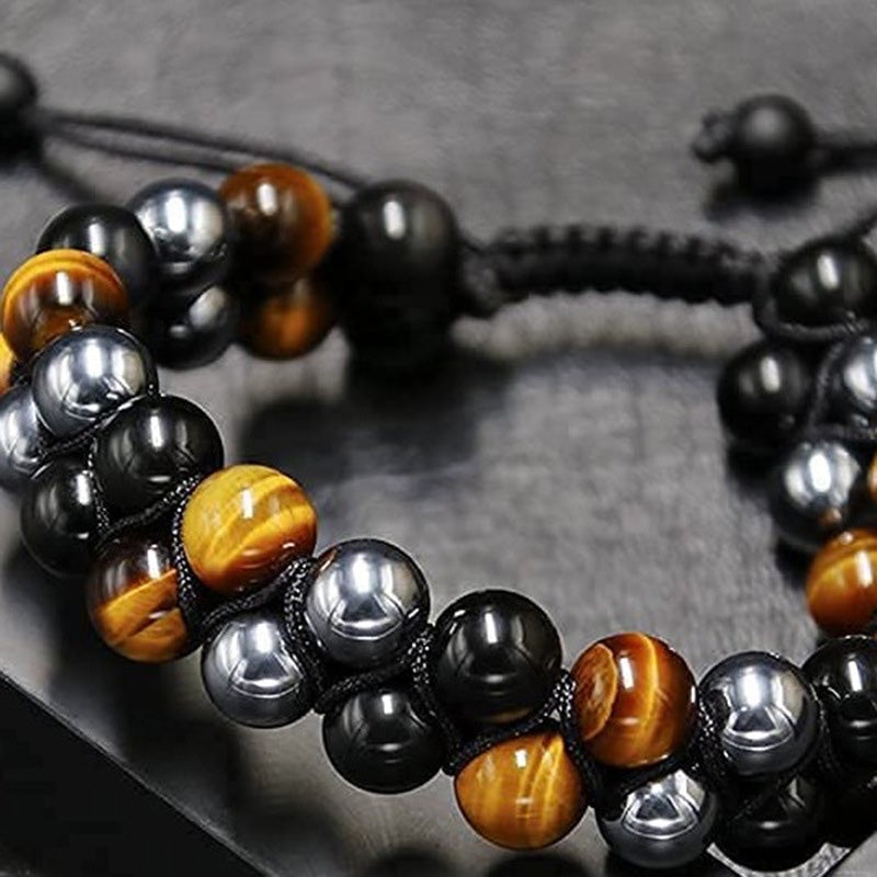 Gluschwein - Verstellbares Armband aus natürlichem Erz