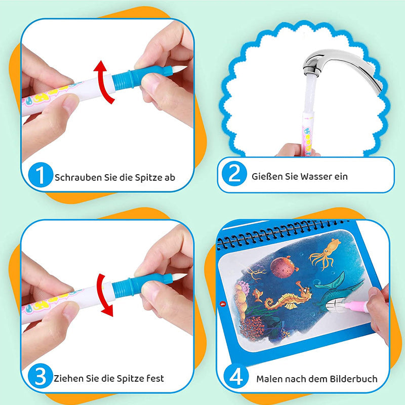 Gluschwein - Magisches Wasserbilderbuch Für Kinder