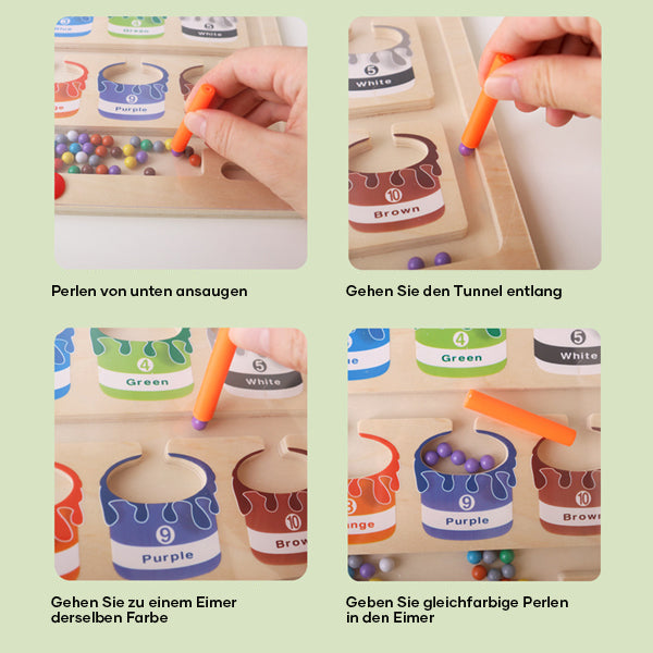 Gluschwein - Magnetisches Farb- und Zahlenlabyrinth