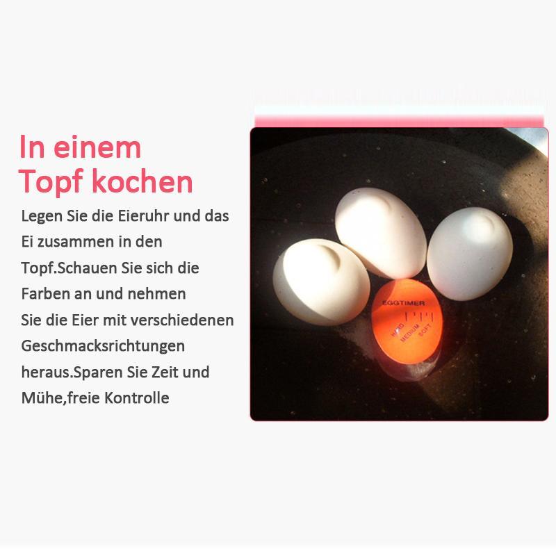 Gluschwein - Magische praktische Küchen-Farbändernde Eieruhr Thermometer