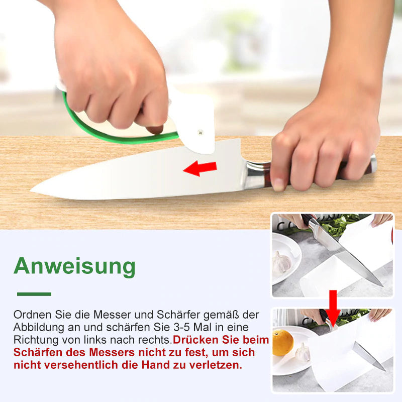 Gluschwein - Tragbarer Messerschärfer für den Außenbereich
