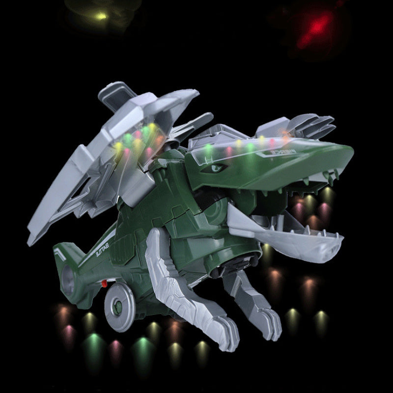 Gluschwein - LED-verwandelndes Dinosaurier-Helikopterspielzeug