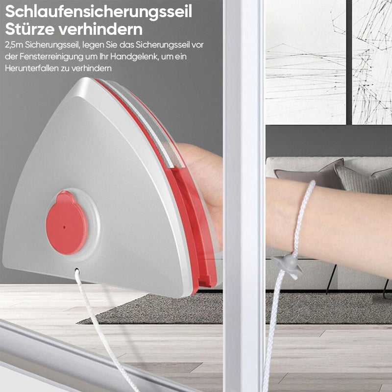 Gluschwein - Doppelseitige Glasbürste mit Wassereinspritzung