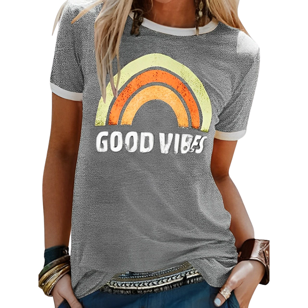 Gluschwein - Valentina - Gute Laune Shirt Grau