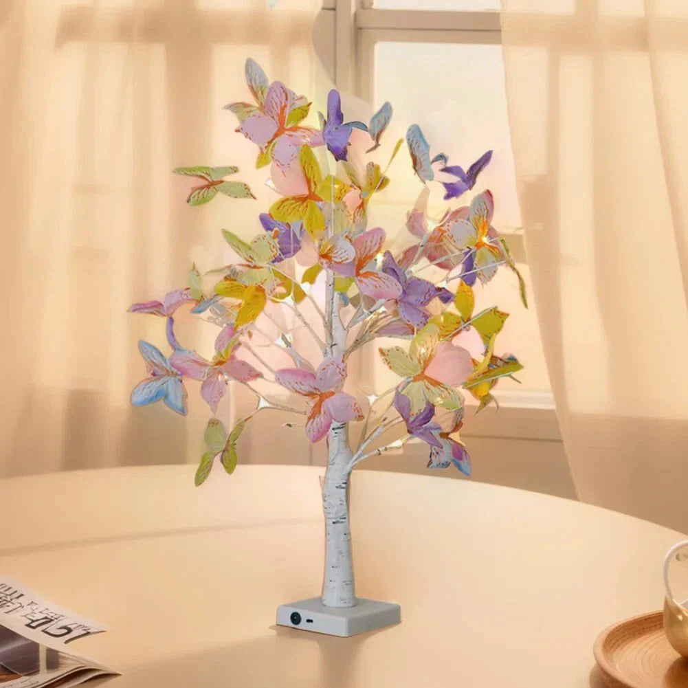 ButterflyTree - LED-Schmetterlingsbaum – Warmweißes Licht für stilvolle Wohnräume