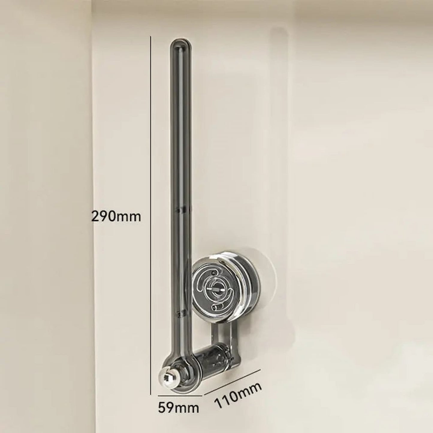 RollHolder - porte-rouleau de cuisine à ventouse
