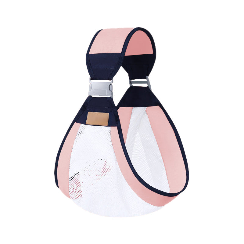 Gluschwein - Multifunktionale leichte Babytrage Rosa Mesh