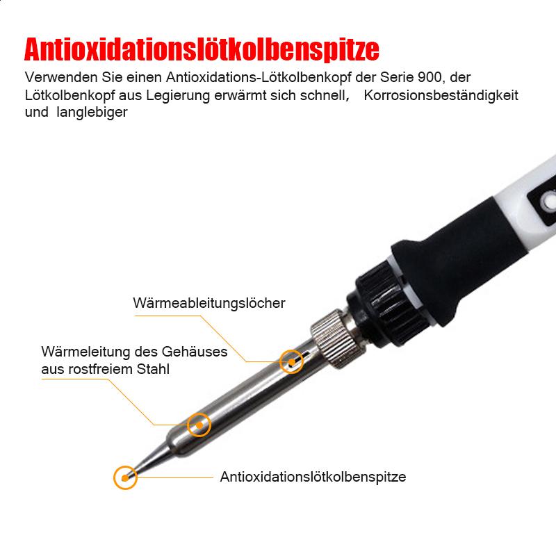 Gluschwein - 800W Digitalanzeigethermostat elektrisches Bügeleisen