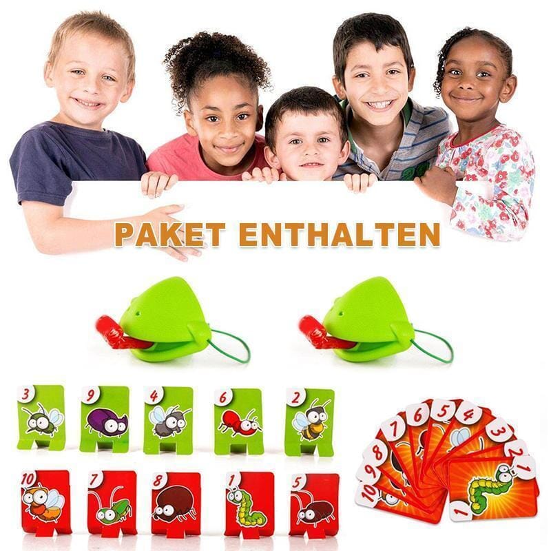 Gluschwein - Chamäleon Spielzeug, das Zunge haftet