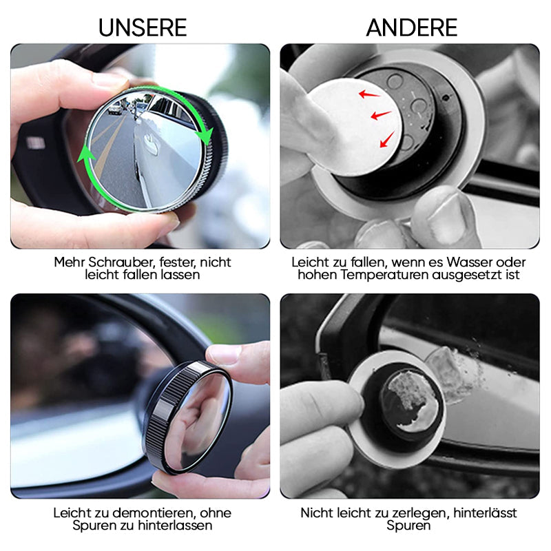 Gluschwein - Toter-Winkel-Spiegel im Auto