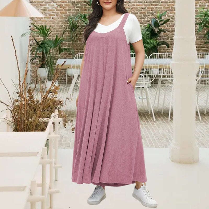 Gluschwein - Jumpsuit mit Taschen und verstellbaren Trägern