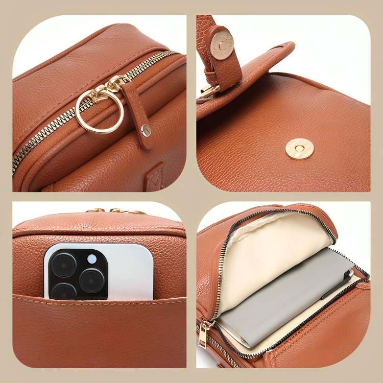 50 % DE DESCUENTO TEMPORALMENTE | CompactCarry™ | Bolso bandolera multiusos con RFID