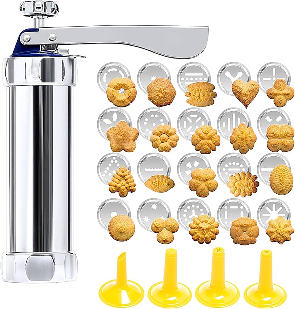 ProBaker - Ensemble de presse à biscuits en acier inoxydable