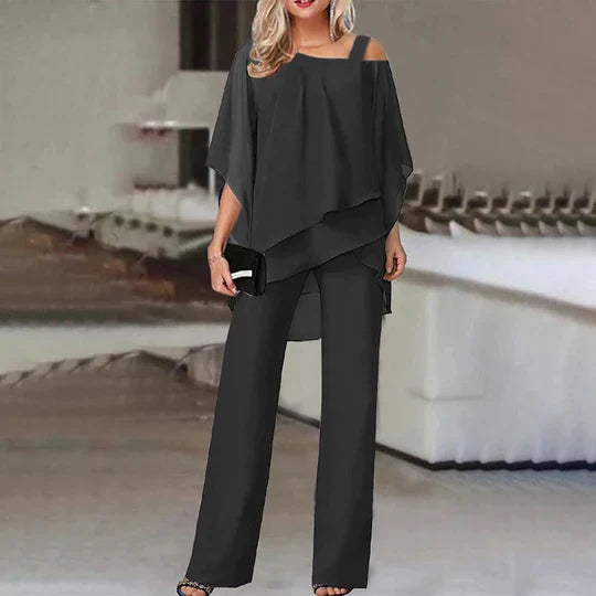 Gluschwein - Tracy - Elegantes Set für Frauen Schwarz