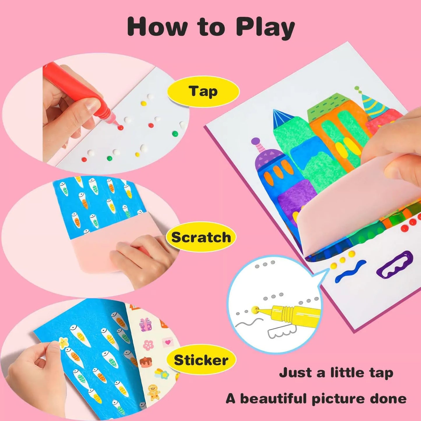 MagicArt – Kreatives Kratzspaß-Set