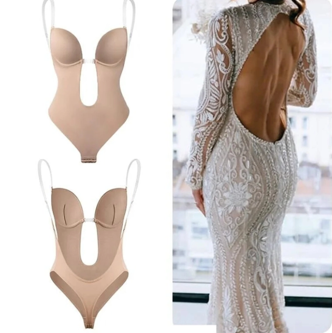 Gluschwein - Rückenfreier Body Shaper BH