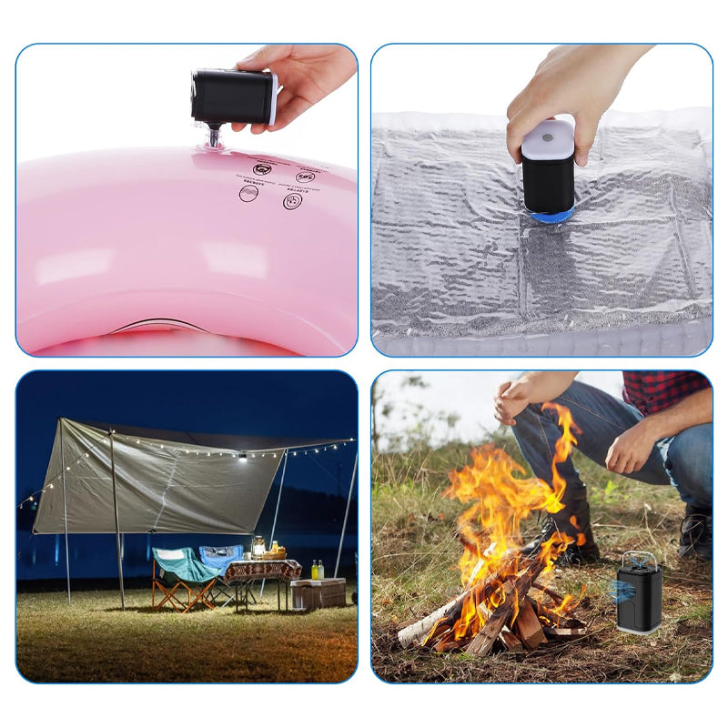 Gluschwein - Aufladbare Camping-Luftpumpe