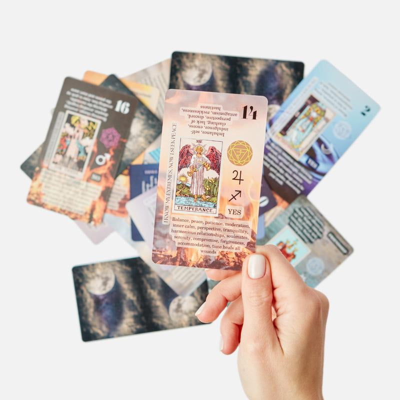 Apprendre un jeu de cartes de tarot avec des significations