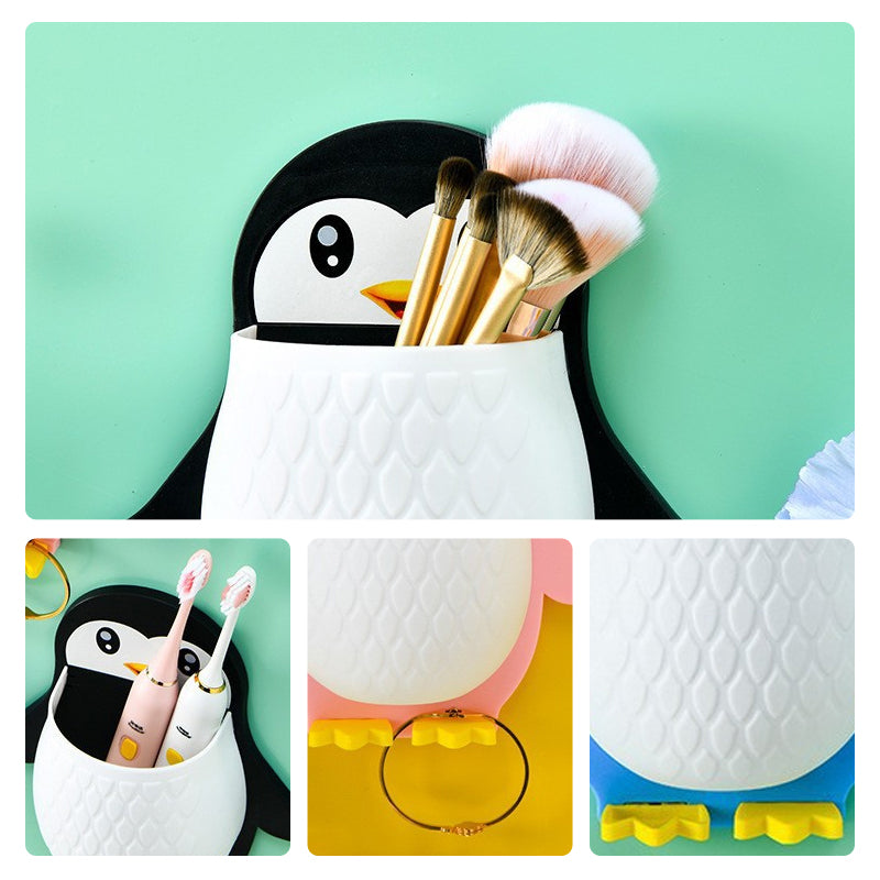 Gluschwein - Penguin Shape Wall Mount Phone Holder