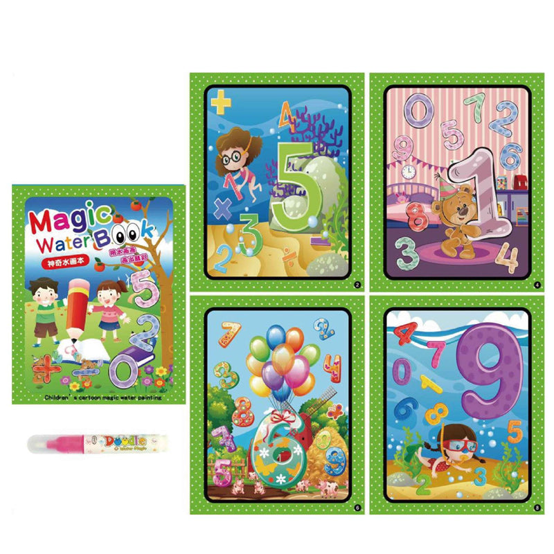 Gluschwein - Magisches Wasserbilderbuch Für Kinder Zahlen