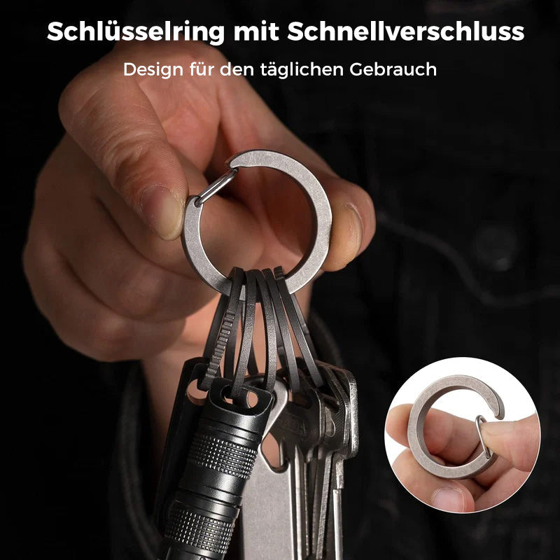 Gluschwein - Karabiner Schlüsselanhänger Clip