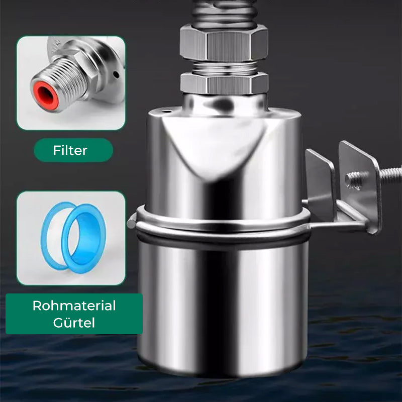 Gluschwein - Automatischer Wasserstandsregler aus Edelstahl