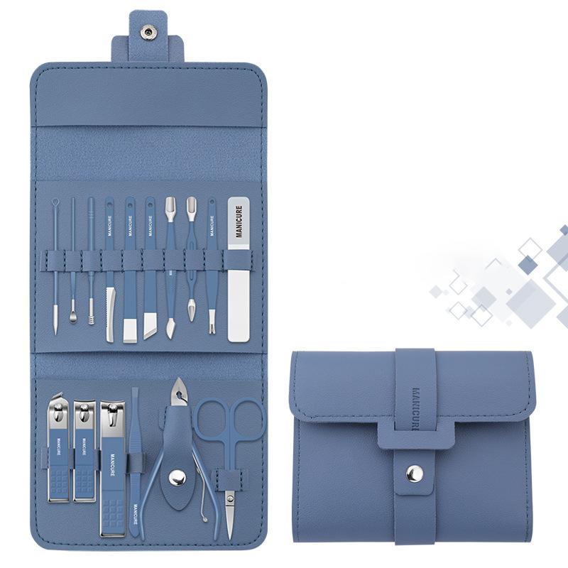 Gluschwein - Nagelknipser tragbares Set (12/16 Stück)