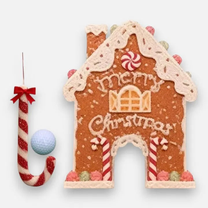 ChristmasHouse - Lebkuchen-Mini-Golfhaus
