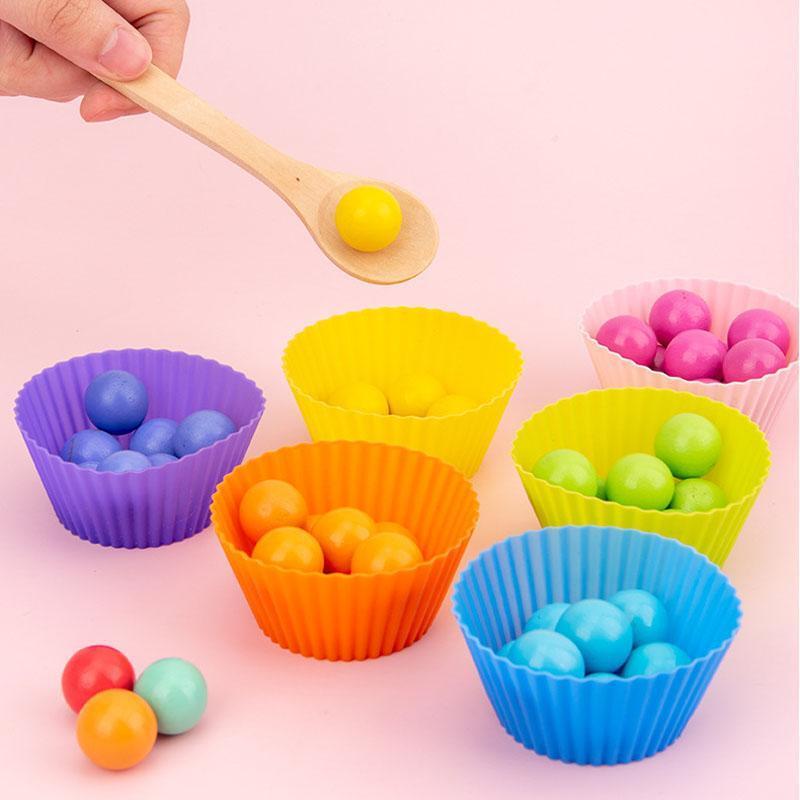 Gluschwein - Holz Perlen Lernspielzeug