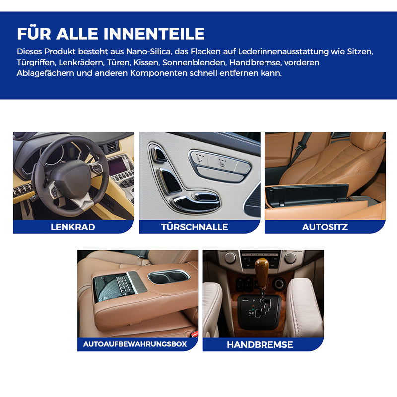 Gluschwein - Volleffekt-Reiniger für Autoinnenteppiche aus Leder