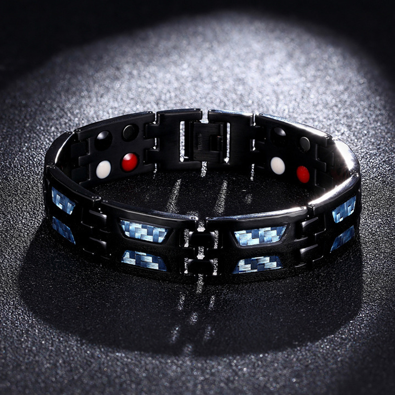 Gluschwein - Carbon-Faser-Sticker-Magnetarmband