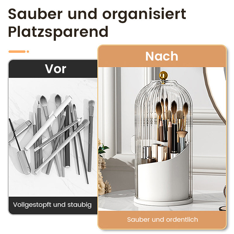 Gluschwein - Um 360° drehbare Make-up-Pinsel-Organizer-Box