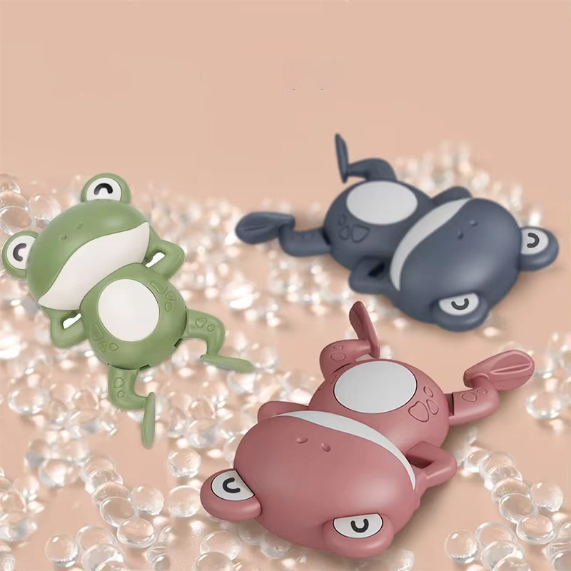 Gluschwein - Baby Dusche Uhrwerk Niedliches Tier schwimmender Frosch