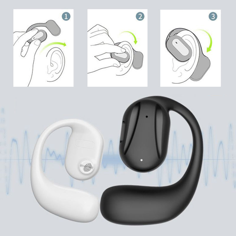 Gluschwein - Einohriger kabelloser Bluetooth-Ohrhörer mit Knochenleitung